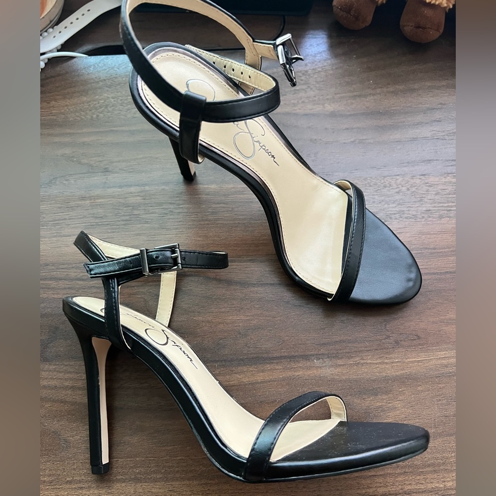 Jessica Simpson Stiletto Black Heels